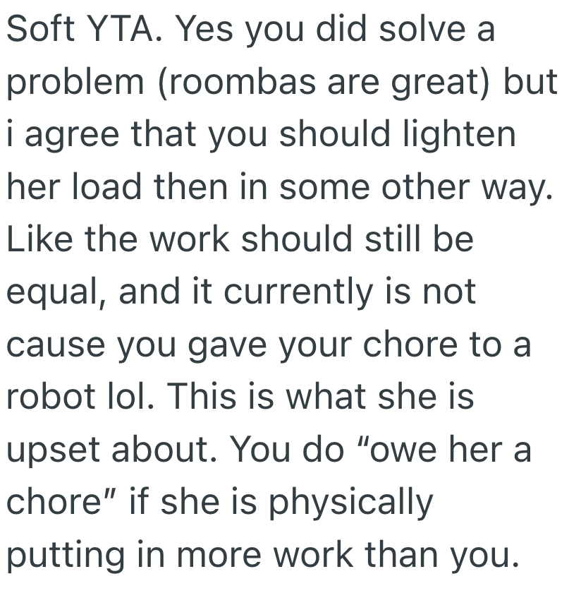 Screenshot 2025 06 06 at 7.08.18 PM He Tried To Automate One Of His Chores, But His Fiancée Said He Should Pick Up The Slack And Not Just Get A Robot To Do His Work
